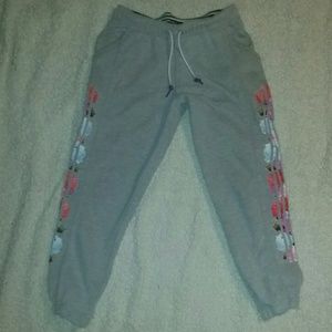 Women's Adidas floral workout capris